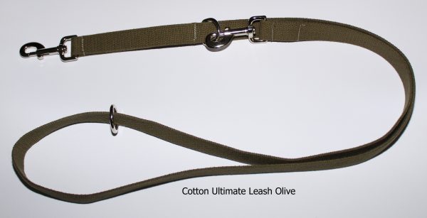 An image of the cotton dog leash from The Ultimate Leash Cotton Series