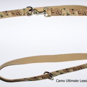 An image of the camo dog leash from The Ultimate Leash Camo Series