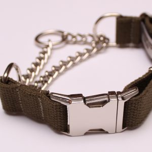 An image of a cotton martingale dog collar from the Martingale Collar Cotton Series