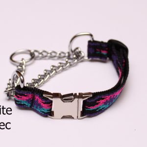 An image of a small martingale dog collar from the Martingale Collar Petite Series